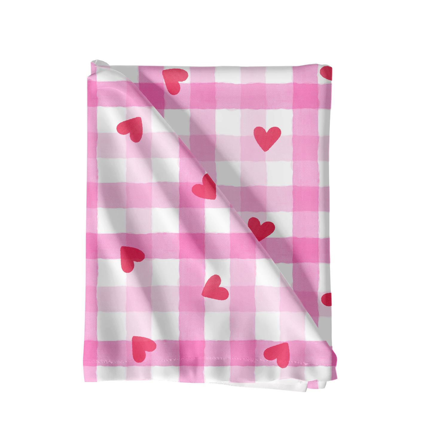 Valentine Gingham hearts