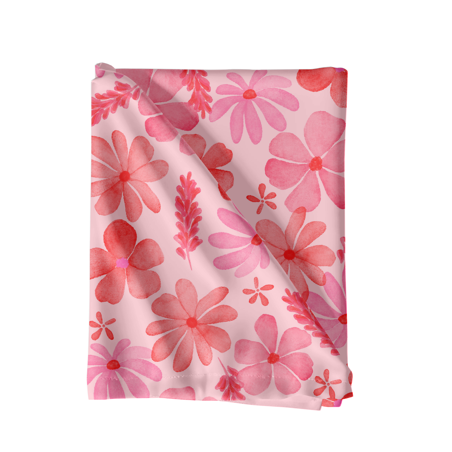 Watercolor Valentine Floral Pattern