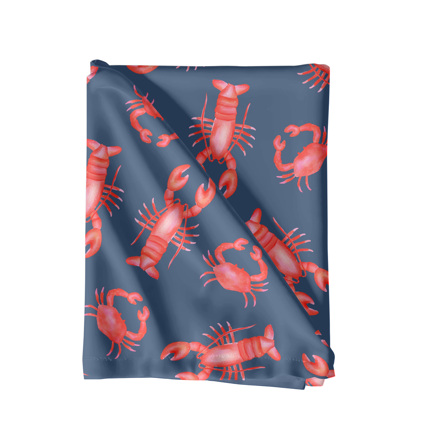 Watercolor Lobsters and Crabs