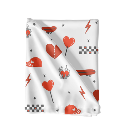 Boy Checkered Valentine Pattern