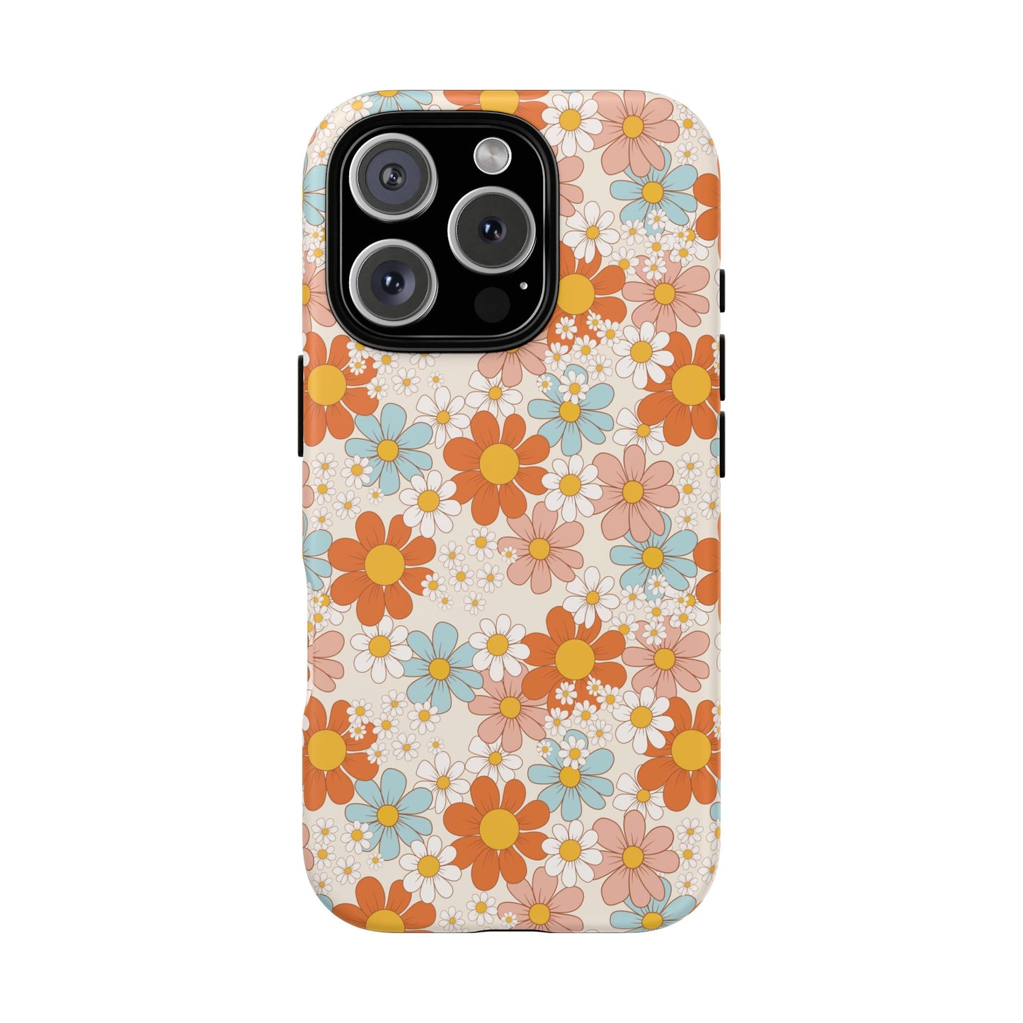 Vintage Retro Daisy Floral Phone Case