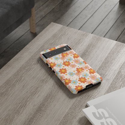 Vintage Retro Daisy Floral Phone Case