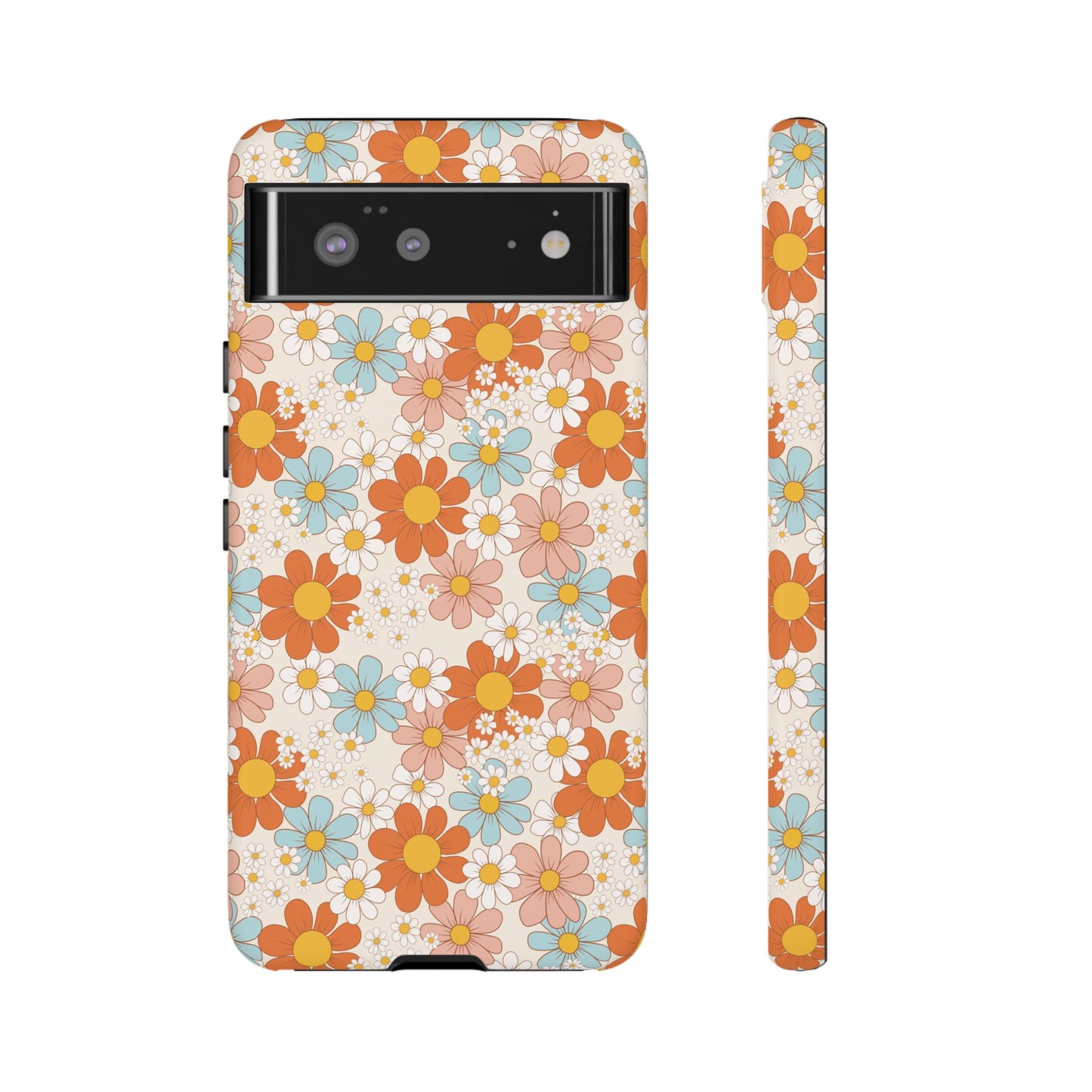 Vintage Retro Daisy Floral Phone Case