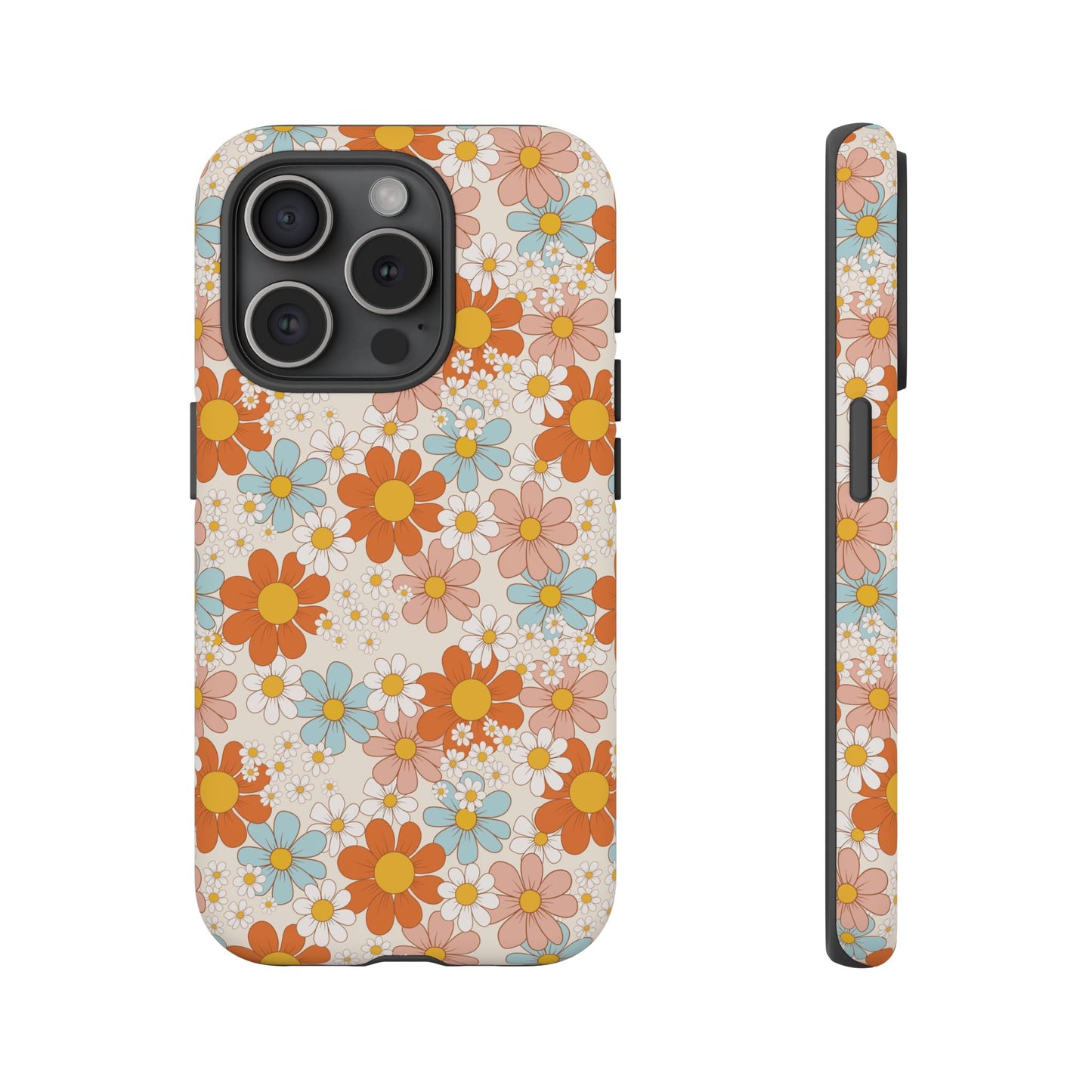 Vintage Retro Daisy Floral Phone Case