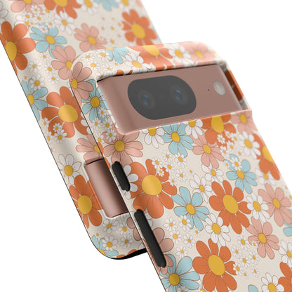 Vintage Retro Daisy Floral Phone Case