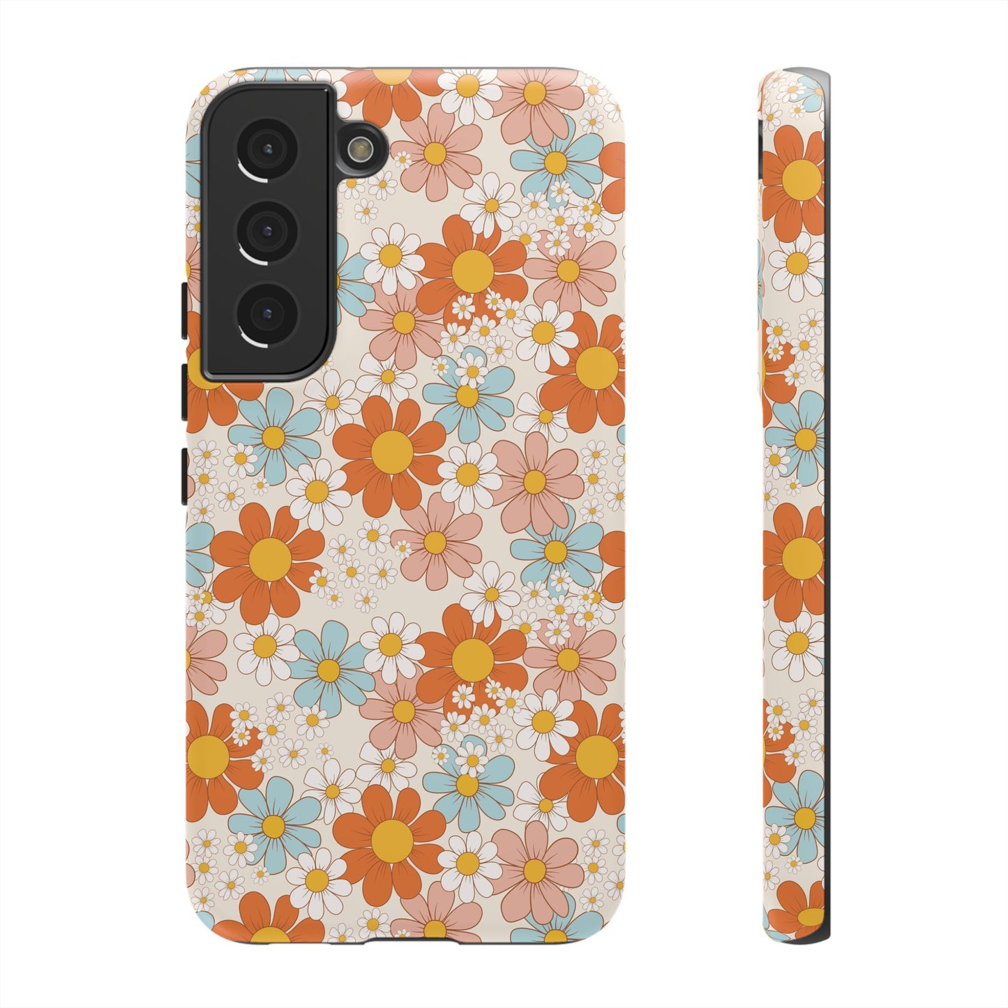 Vintage Retro Daisy Floral Phone Case