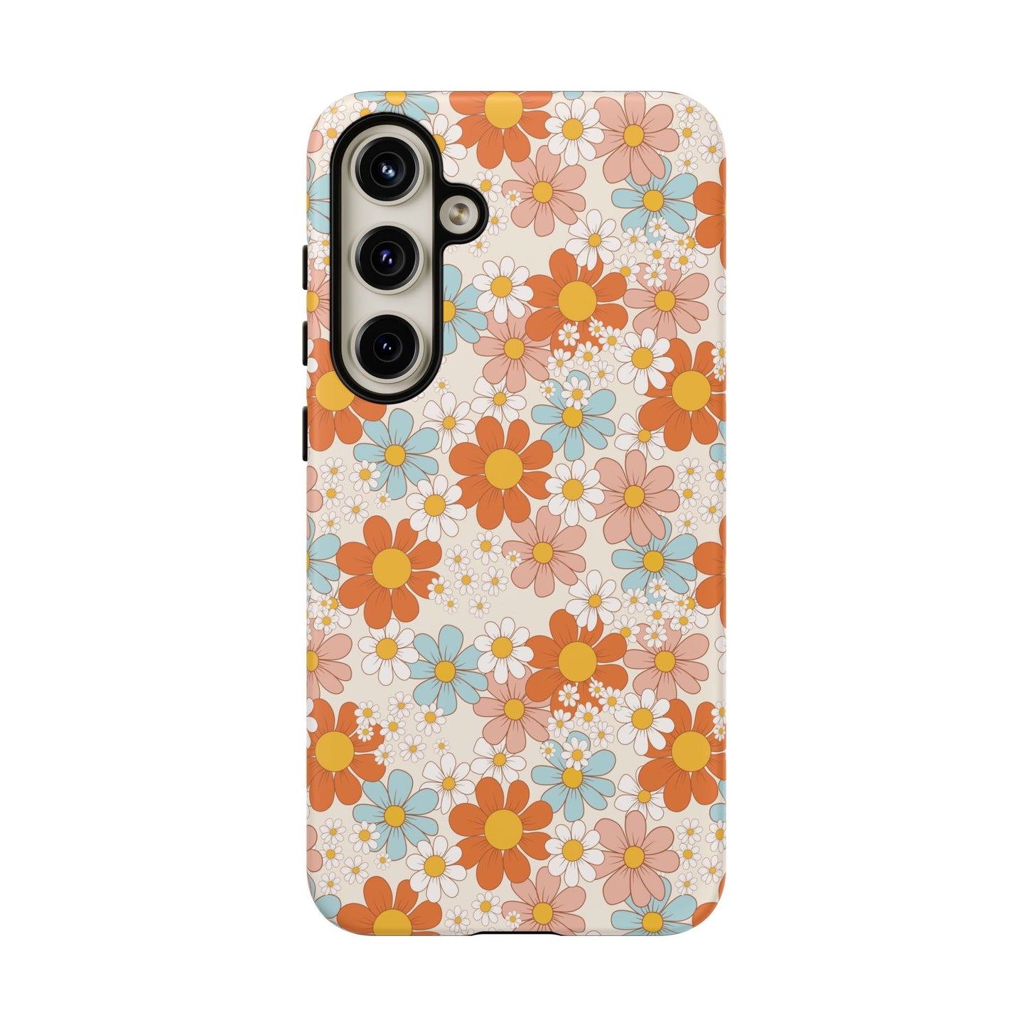 Vintage Retro Daisy Floral Phone Case