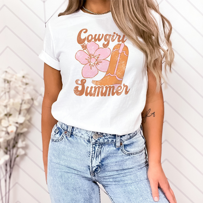 Cowgirl Summer PNG Design