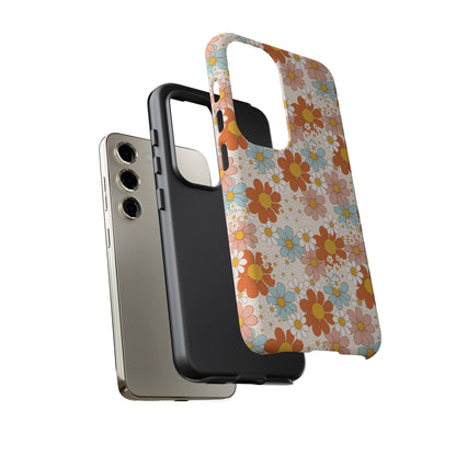 Vintage Retro Daisy Floral Phone Case