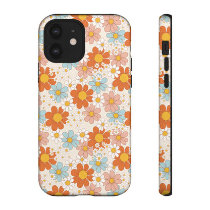 Vintage Retro Daisy Floral Phone Case