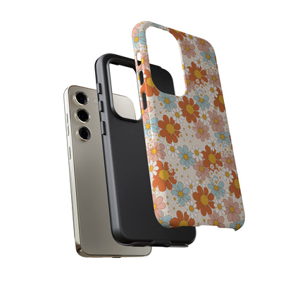 Vintage Retro Daisy Floral Phone Case