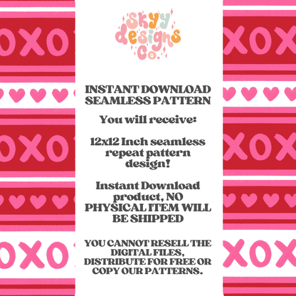 Valentine Love Stripes