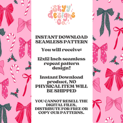 Preppy Christmas Bows