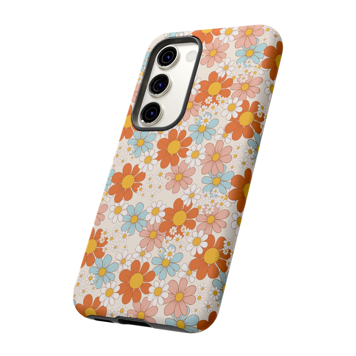 Vintage Retro Daisy Floral Phone Case