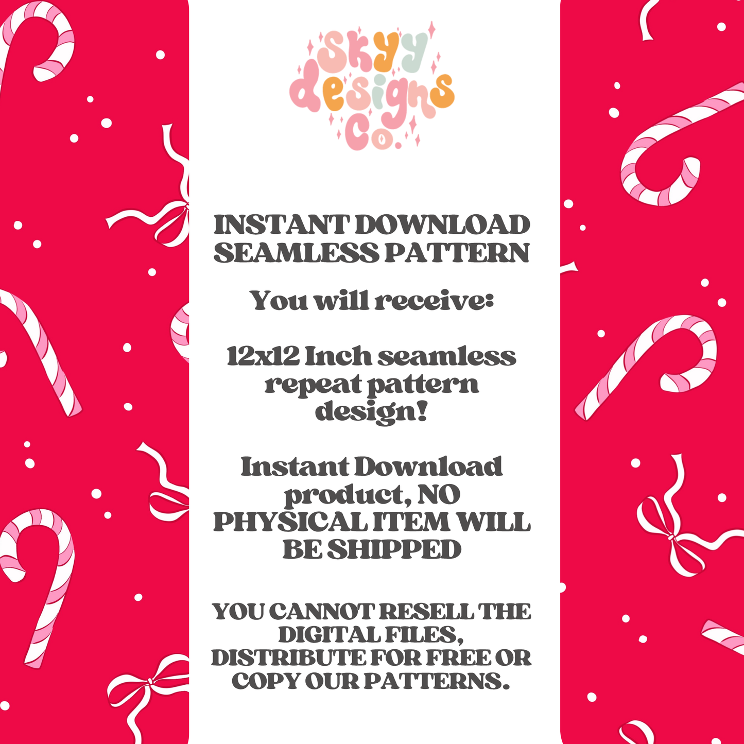 Preppy Christmas Candy and Bows