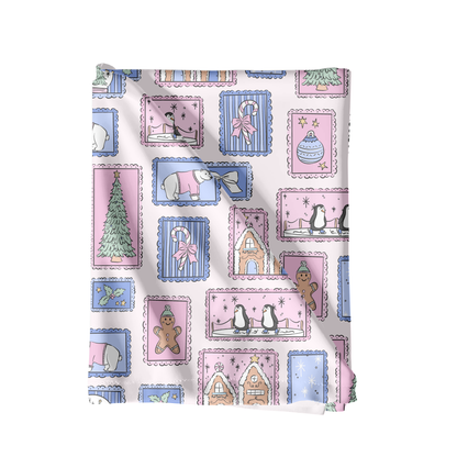 Pastel Winter Stamps