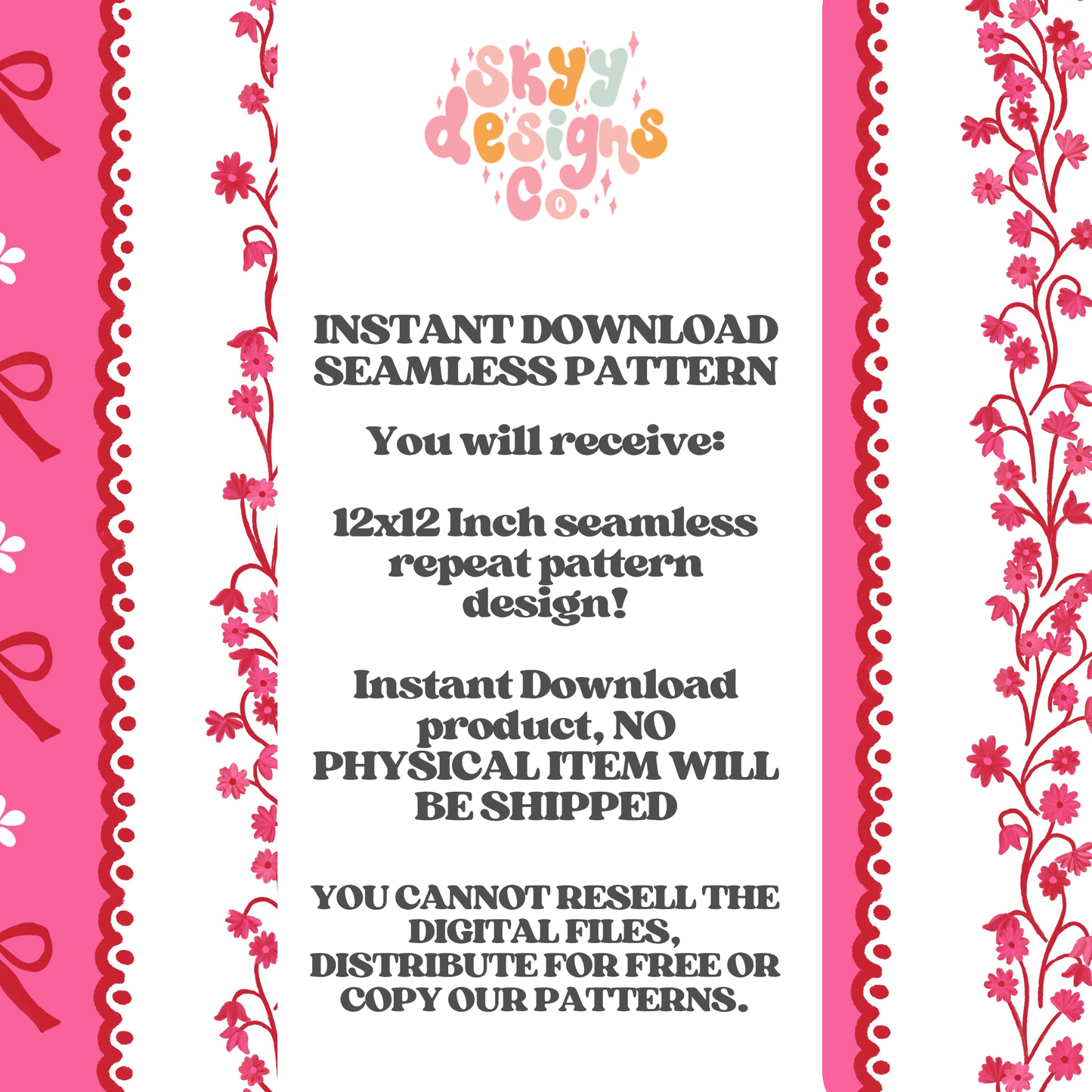 Valentine Lace Stripe