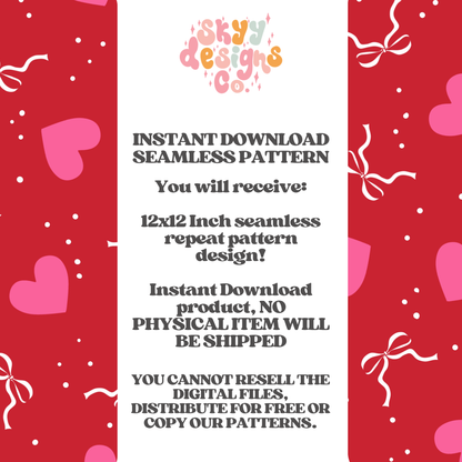 Valentine Hearts and Bows