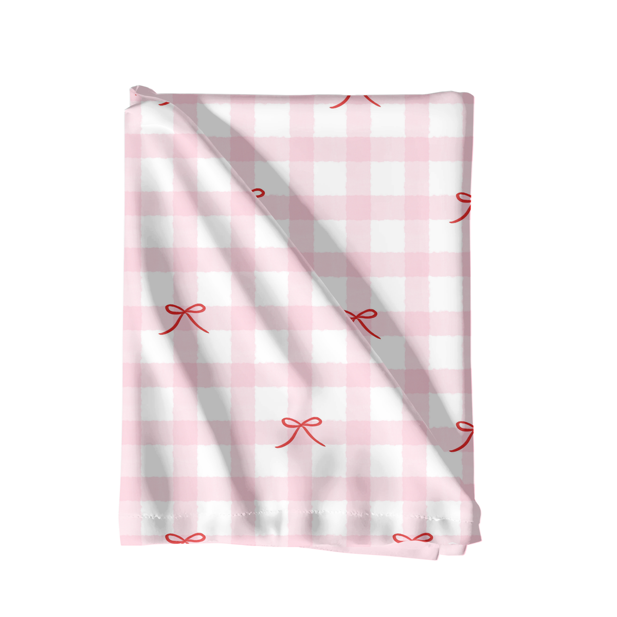 Valentine Pink Gingham Bows