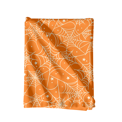 Bright Orange Spiderweb
