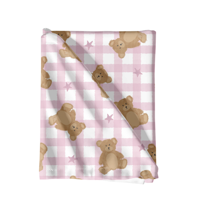 Girly Gingam Bears