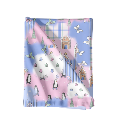 Winter Abstract Patchwork