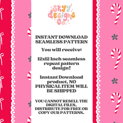 Preppy Christmas Stripe