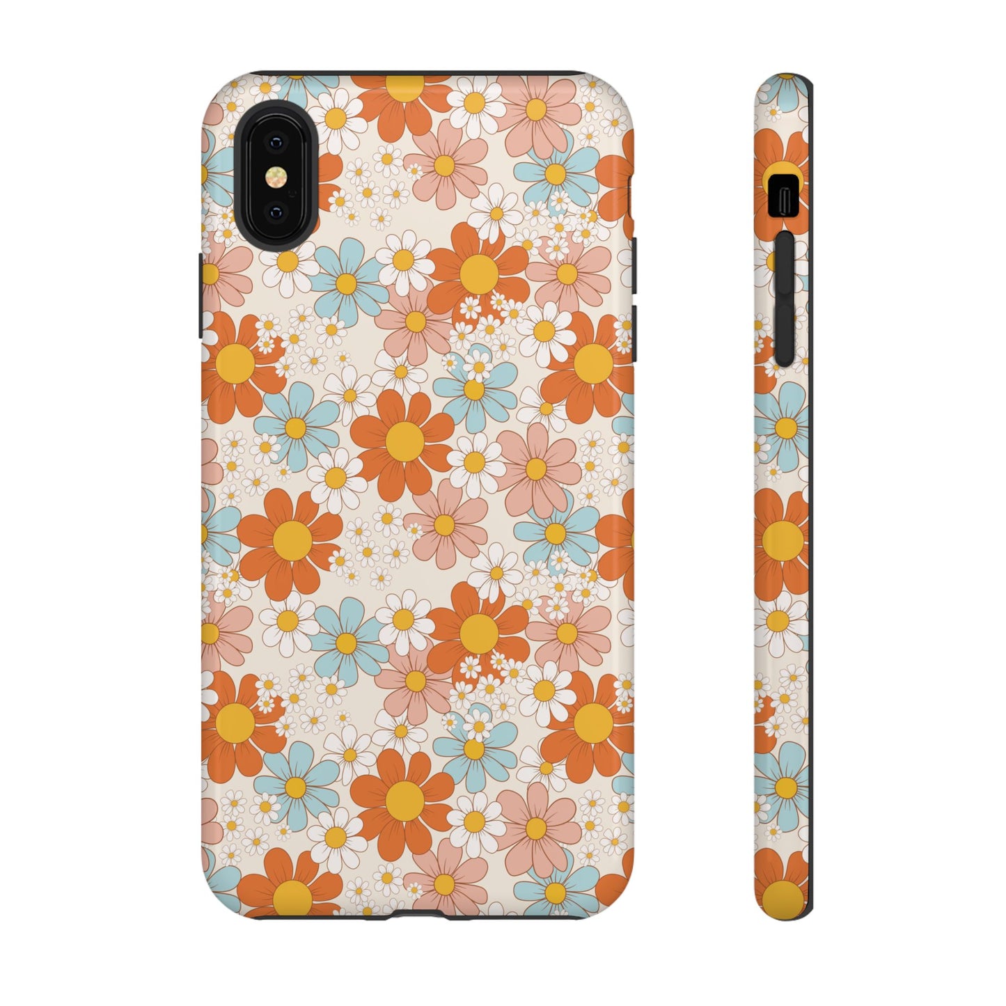 Vintage Retro Daisy Floral Phone Case