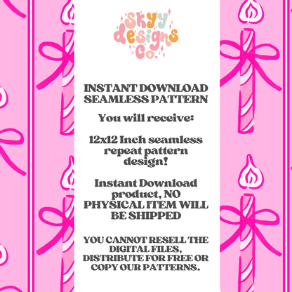 Girly Birthday Candles