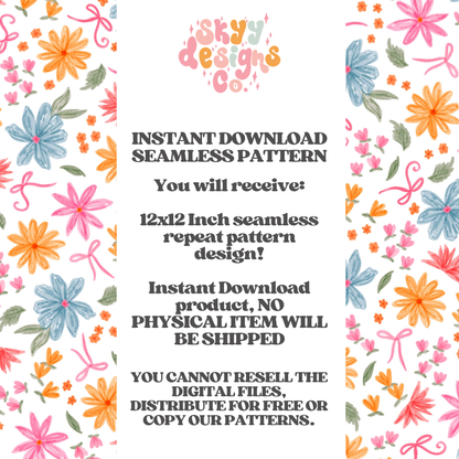 Bright Dainty Spring Floral