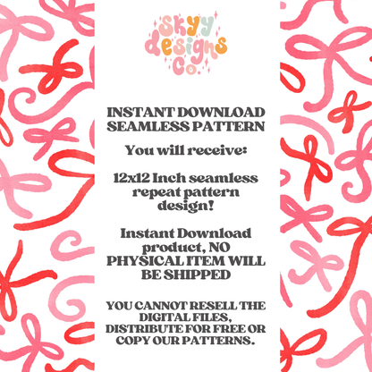 Preppy Watercolor Bows