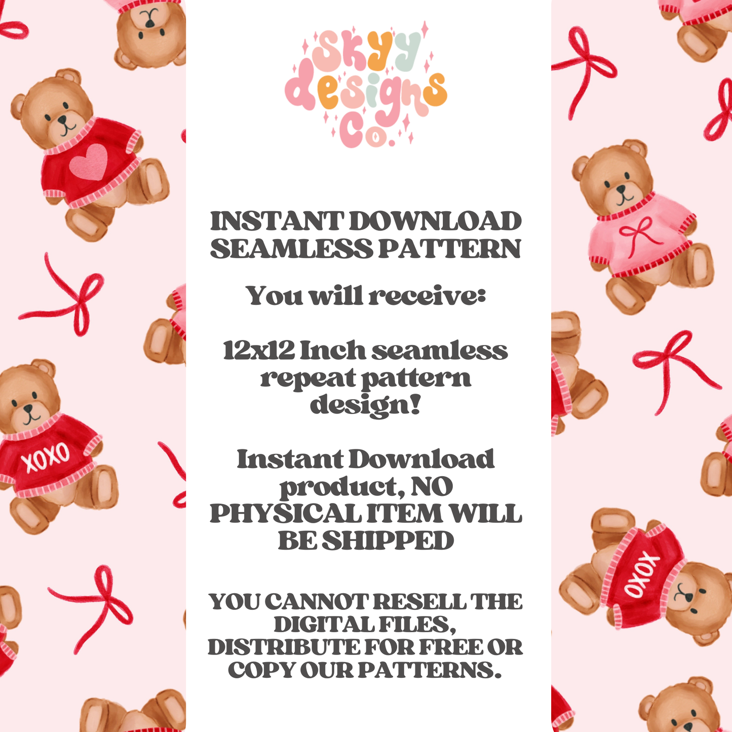 Valentine Sweater Bears