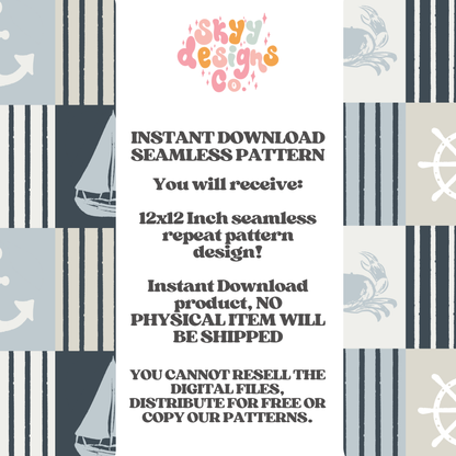 Nautical Summer Patchwork