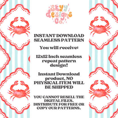 Scalloped Summer Crab Patchwork