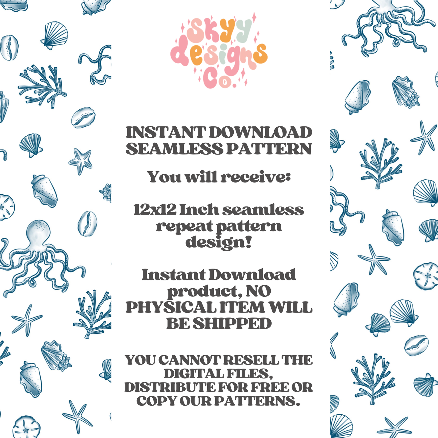 Nautical Coastal Toile