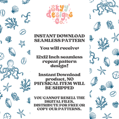 Nautical Coastal Toile