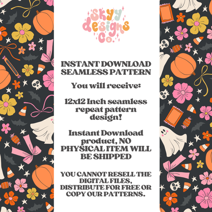 Preppy Ghosts & Pumpkins