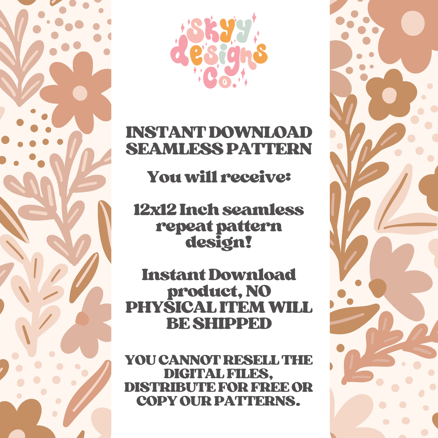 Neutral Summer Floral