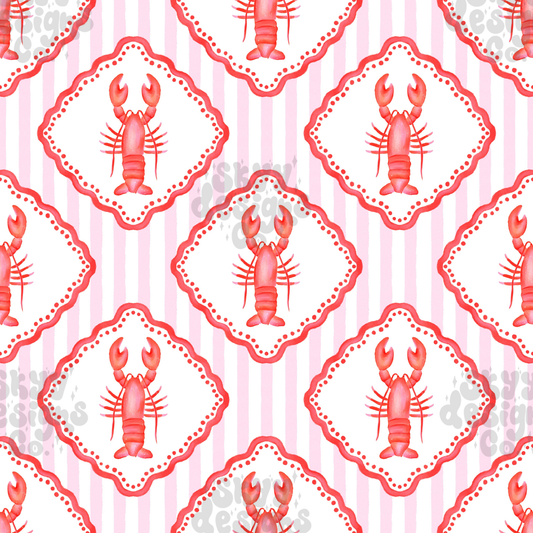 Watercolor Lobsters