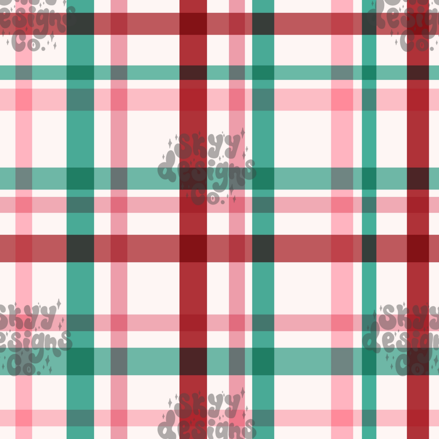 Preppy Winter Gingham plaid