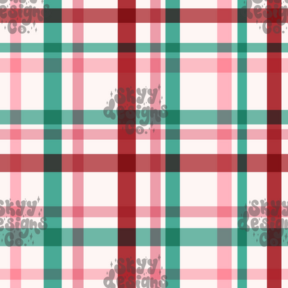 Preppy Winter Gingham plaid