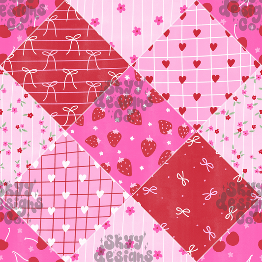 Coquette Valentine Patchwork
