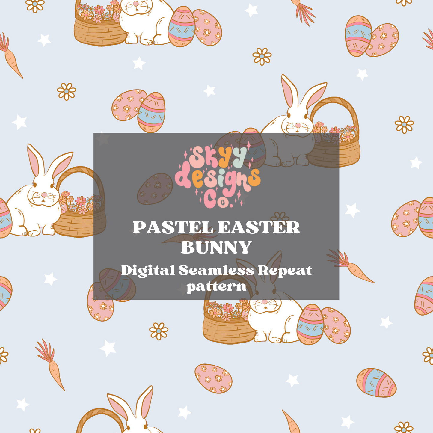 Pastel Easter Pattern Design