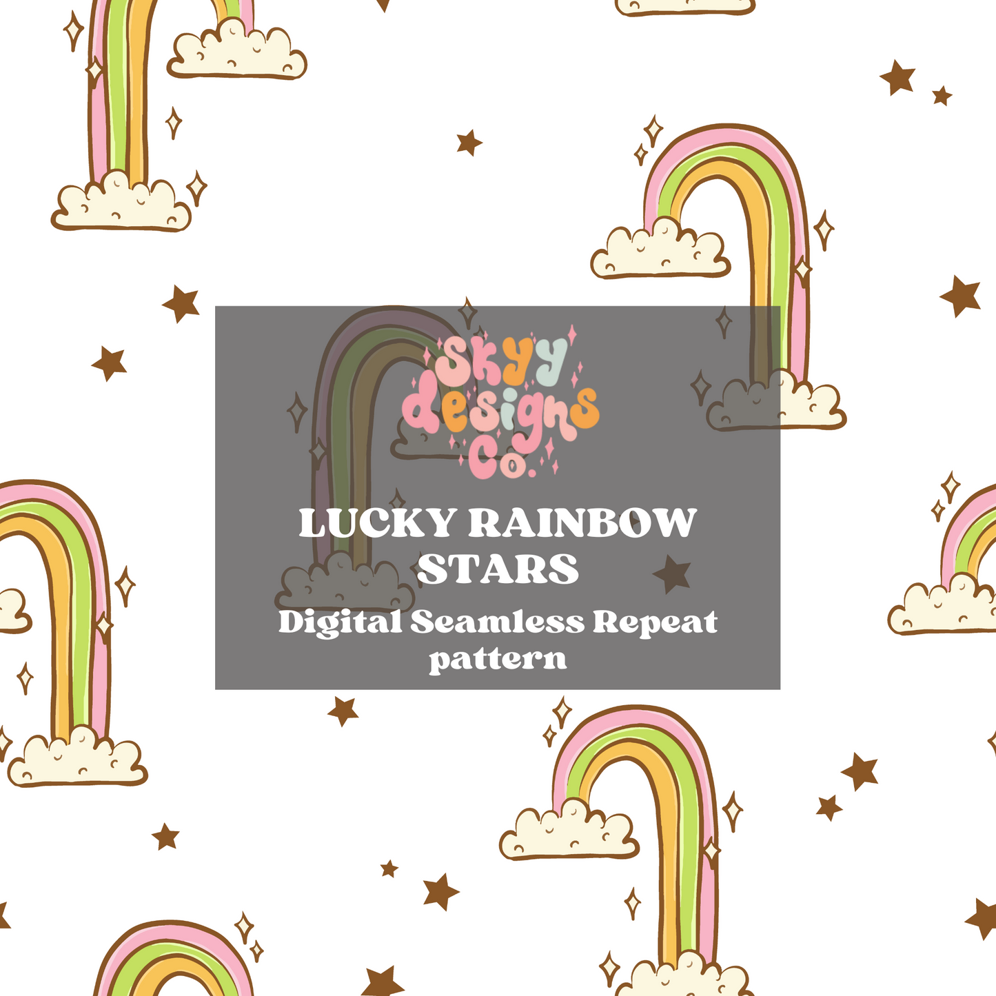 Lucky Magic Rainbows Pattern