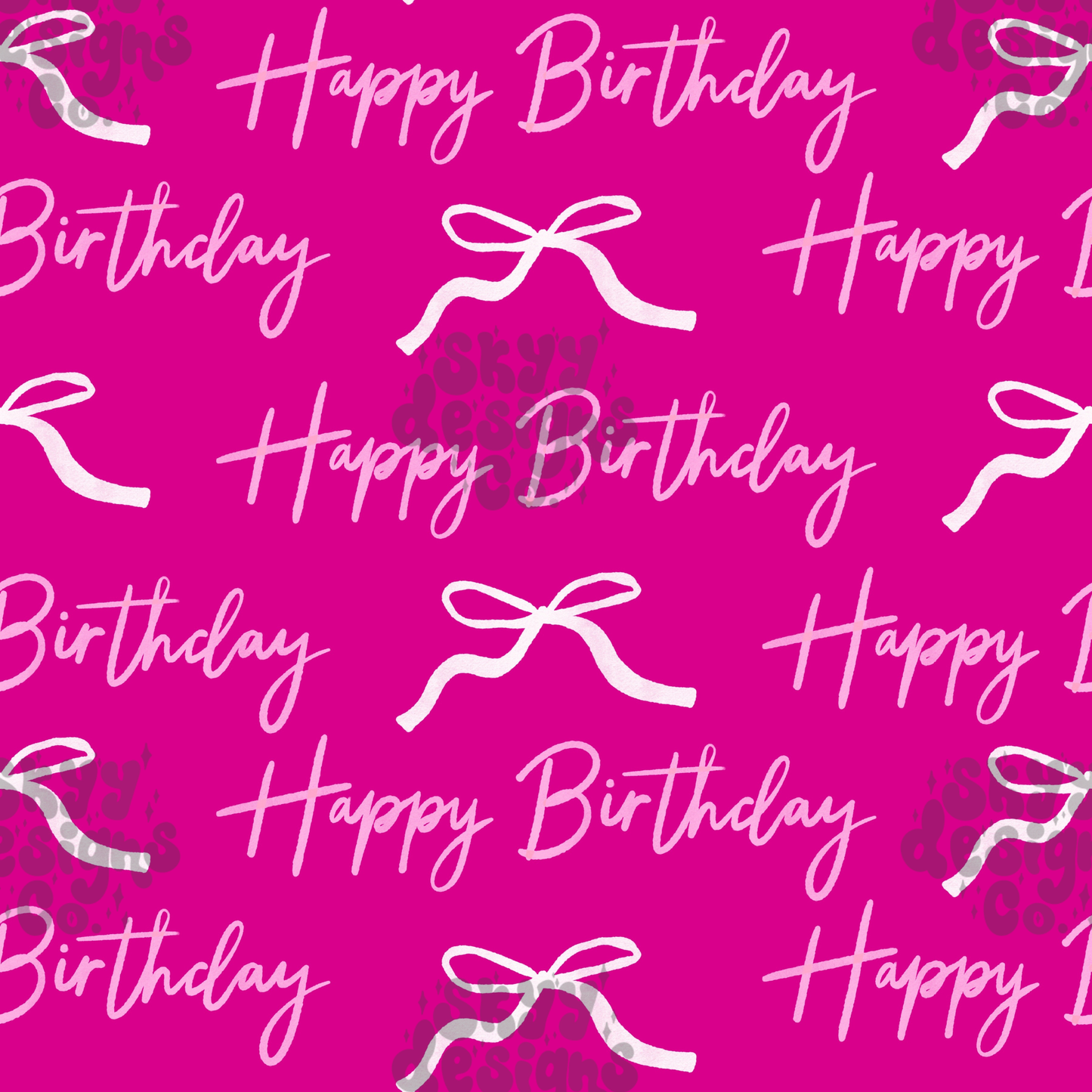 Happy Birthday Bows