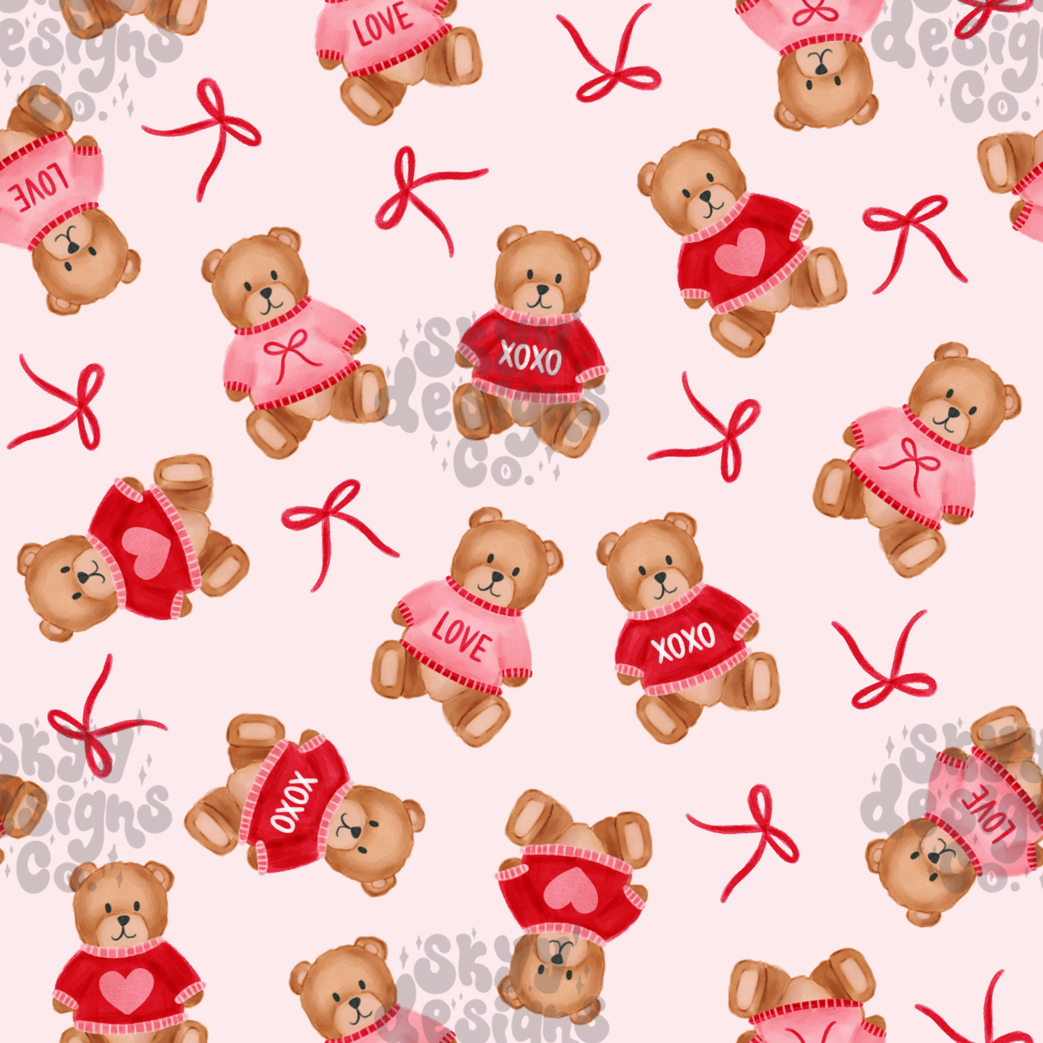 Valentine Sweater Bears