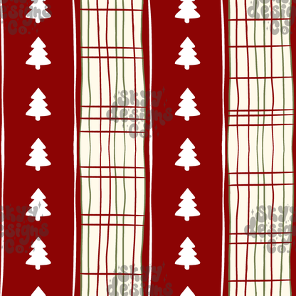 Christmas Traditional Stripe