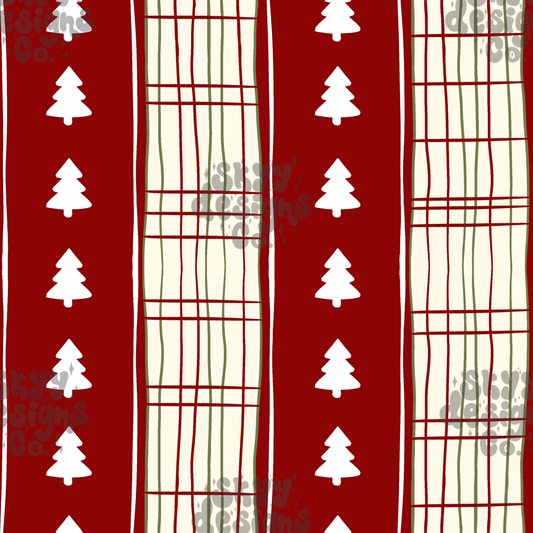 Christmas Traditional Stripe