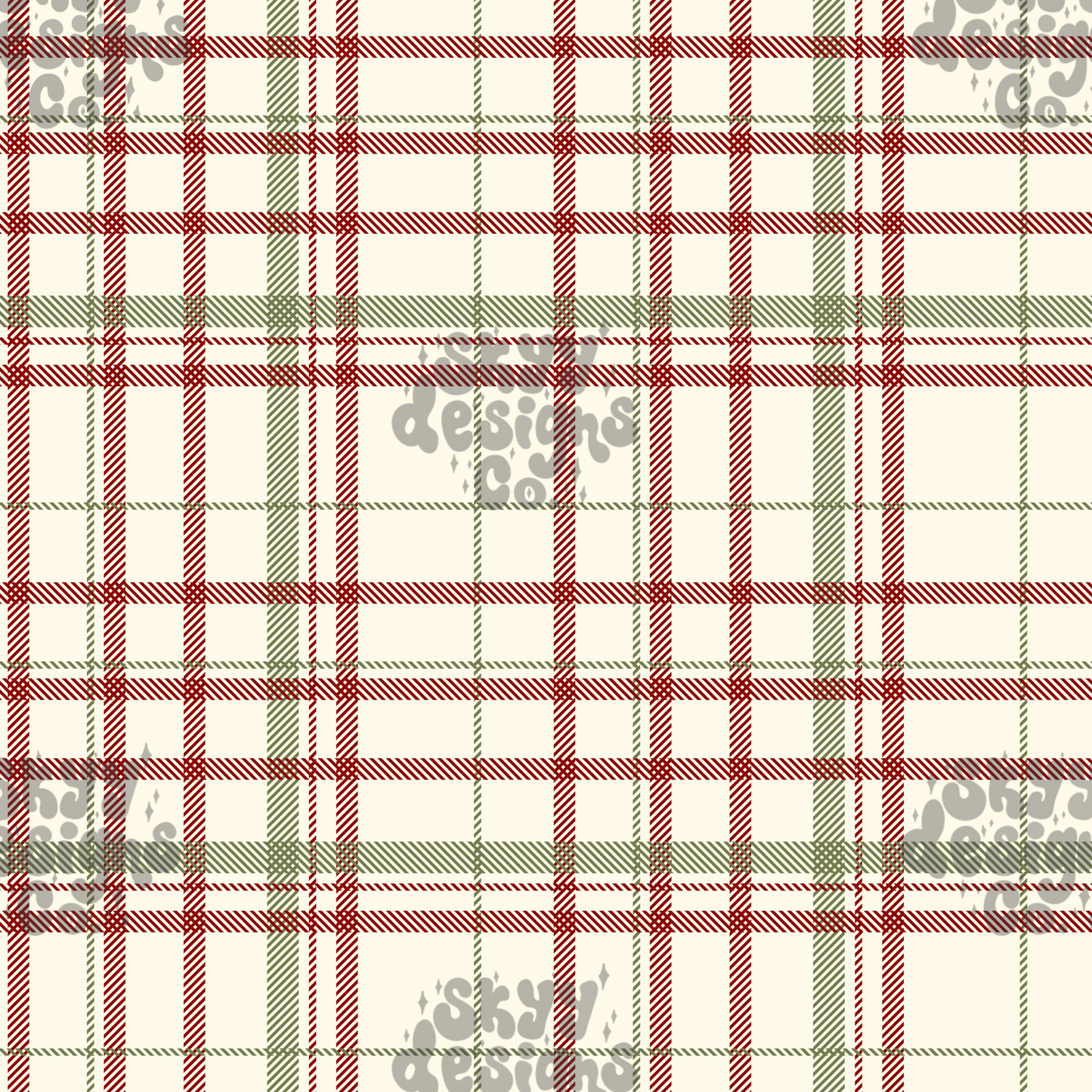 Traditional Christmas Gingham