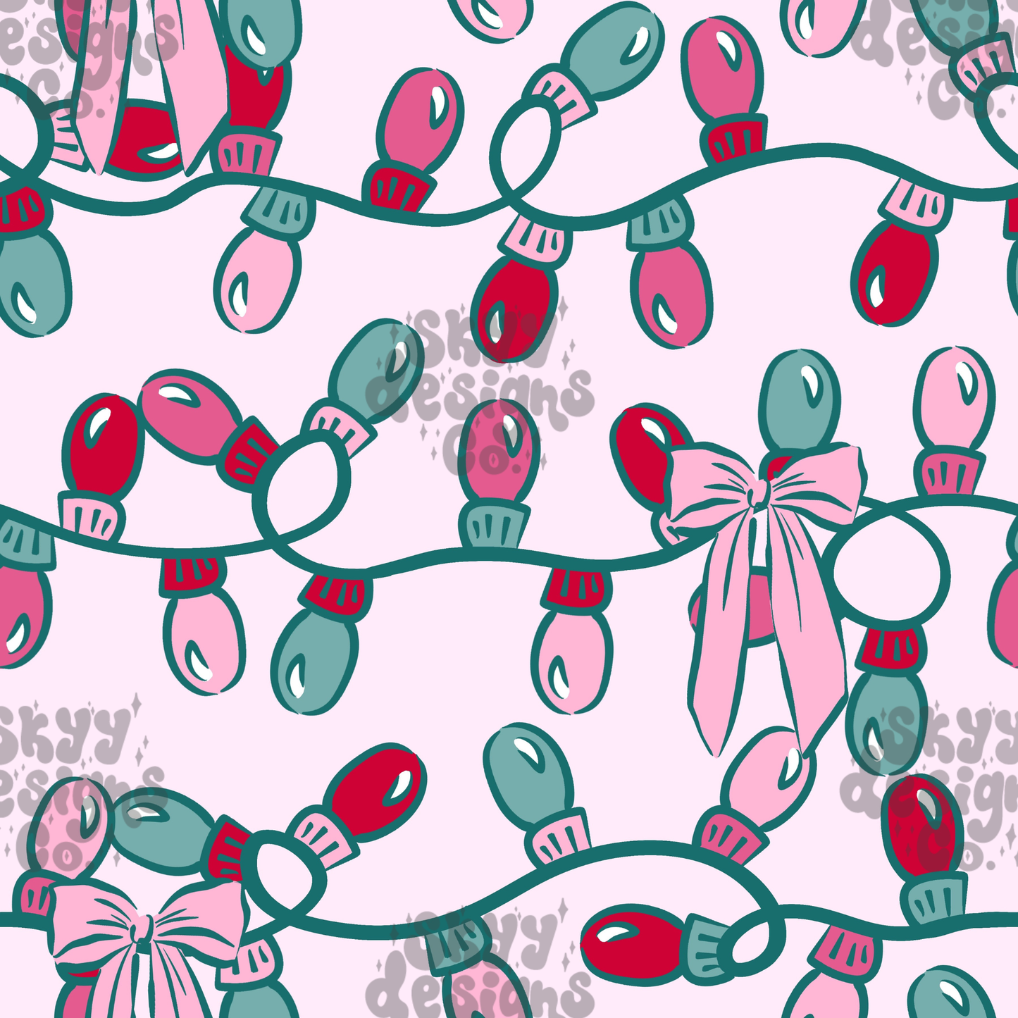 Preppy Christmas Lights